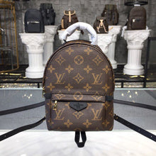 Load image into Gallery viewer, *SALE New In Box* Louis Vuitton Palm Springs Mini Backpack Bag 22cm Monogram Canvas Spring/Summer 2019 Collection M41562, Brown
