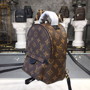 *SALE New In Box* Louis Vuitton Palm Springs Mini Backpack Bag 22cm Monogram Canvas Spring/Summer 2019 Collection M41562, Brown