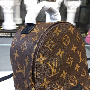 *SALE New In Box* Louis Vuitton Palm Springs Mini Backpack Bag 22cm Monogram Canvas Spring/Summer 2019 Collection M41562, Brown
